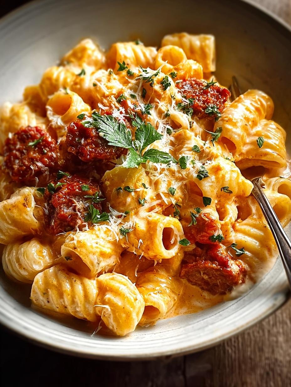 Creamy Chorizo Pasta: 20-Minute Comfort Food Delight - Creamy Chorizo Pasta - main visual representation