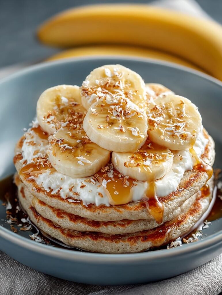 Fluffy Banana Cottage Cheese