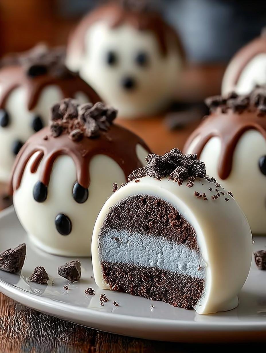 Ghost Oreo Ball Truffles: 12 Spooky-Sweet Treats - Ghost Oreo Ball Truffles - main visual representation