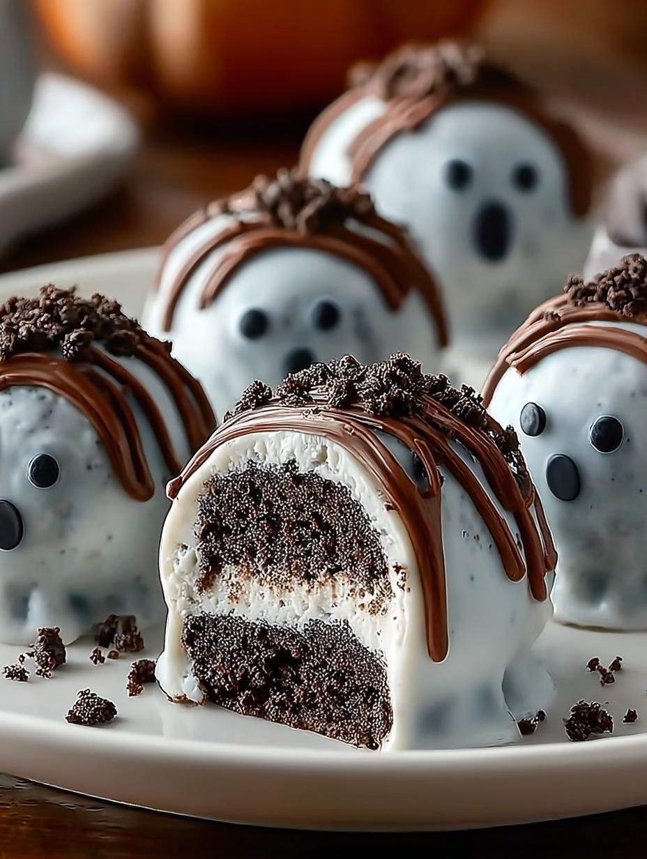 Ghost Oreo Ball Truffles: 12 Spooky-Sweet Treats - Ghost Oreo Ball Truffles - additional detail
