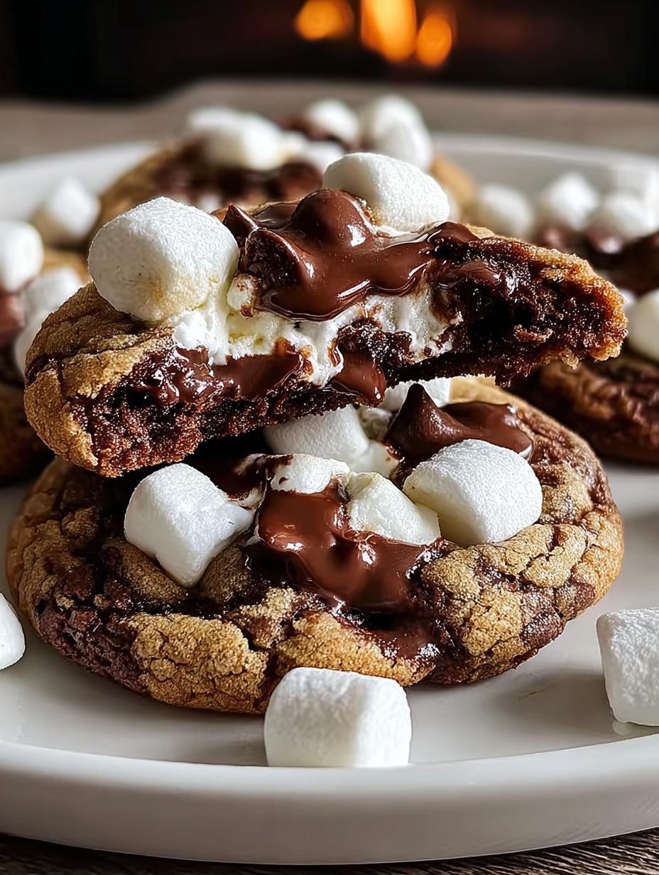 Gooey Hot Cocoa Marshmallow Magic: 10 Amazing Cookies - Gooey Hot Cocoa Marshmallow - additional detail