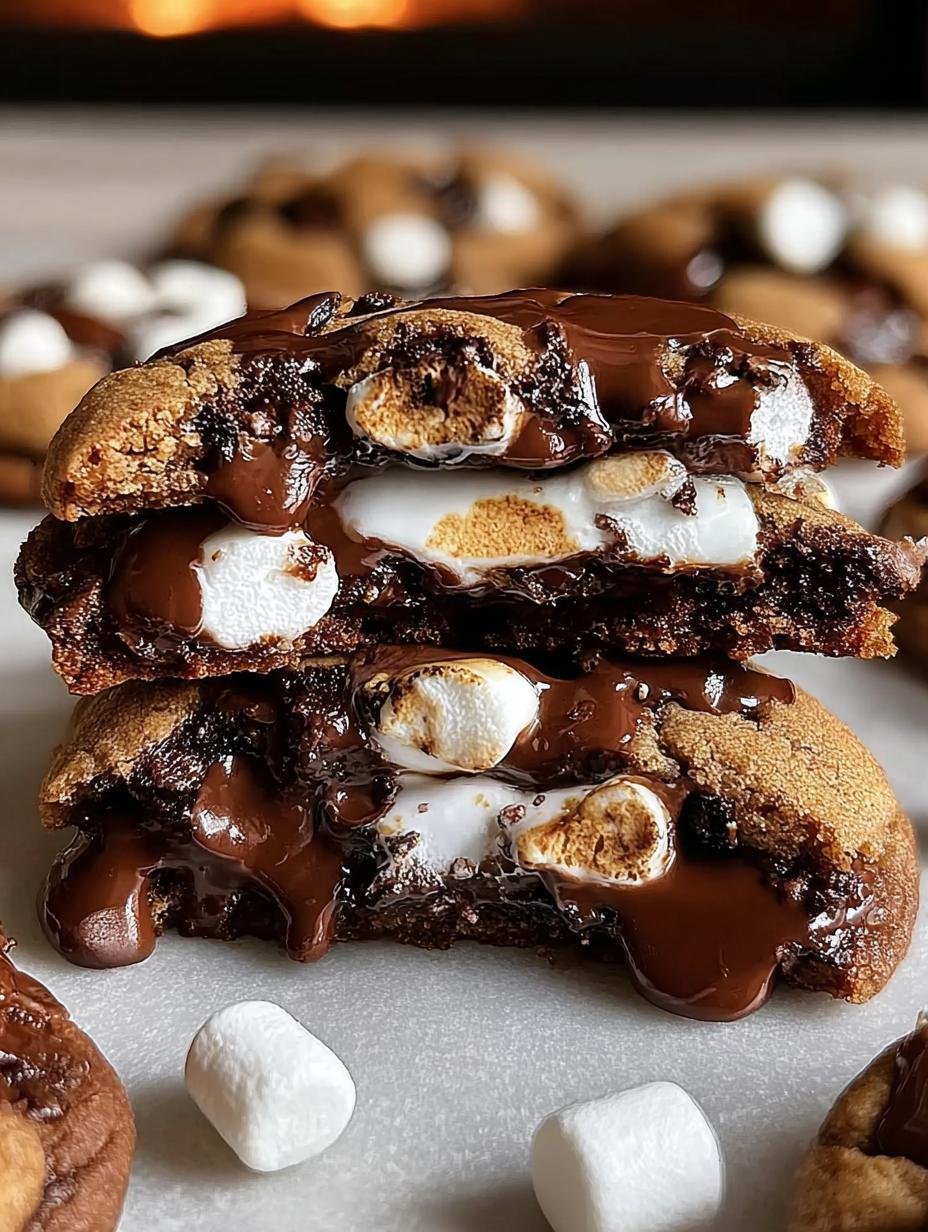 Gooey Hot Cocoa Marshmallow Magic: 10 Amazing Cookies - Gooey Hot Cocoa Marshmallow - additional detail