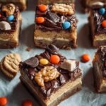 Amazing Halloween Candy Cookie Bars You'll Love 4 Halloween Candy Cookie Bars