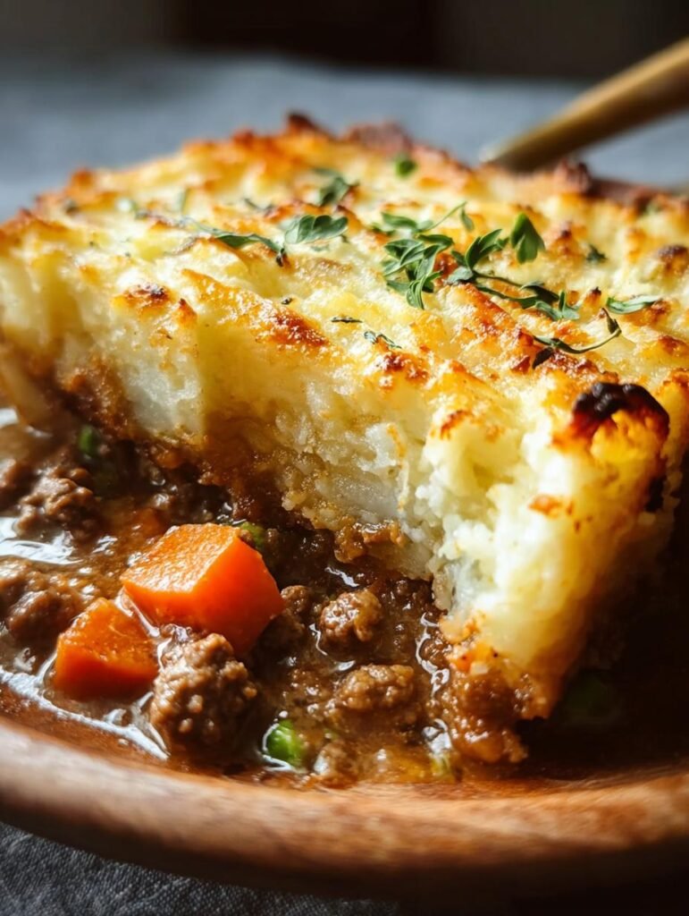 Hearty Beef Shepherds Pie