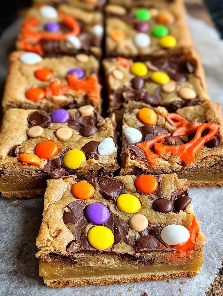 Irresistible Halloween Candy Cookie