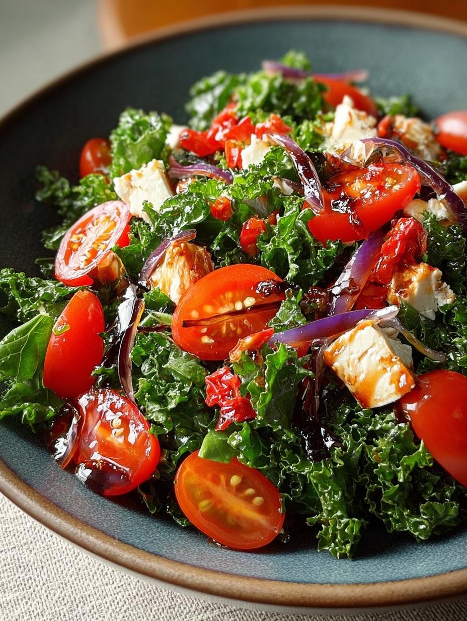 Loaded Balsamic Kale Salad: A Healthy Delight to Savor 3 Loaded Balsamic Kale Salad: A Healthy Delight to Savor - Loaded Balsamic Kale Salad - additional detail