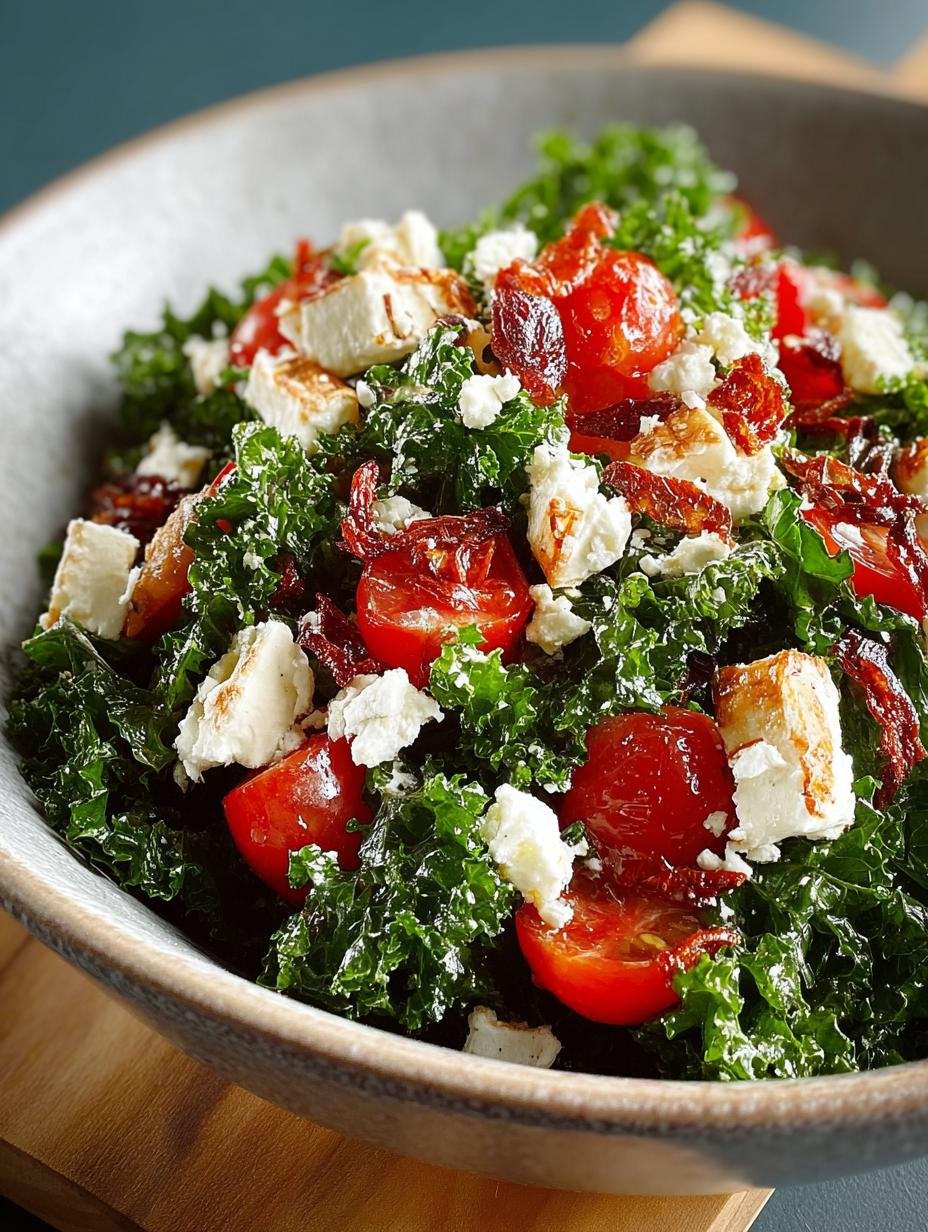 Loaded Balsamic Kale Salad