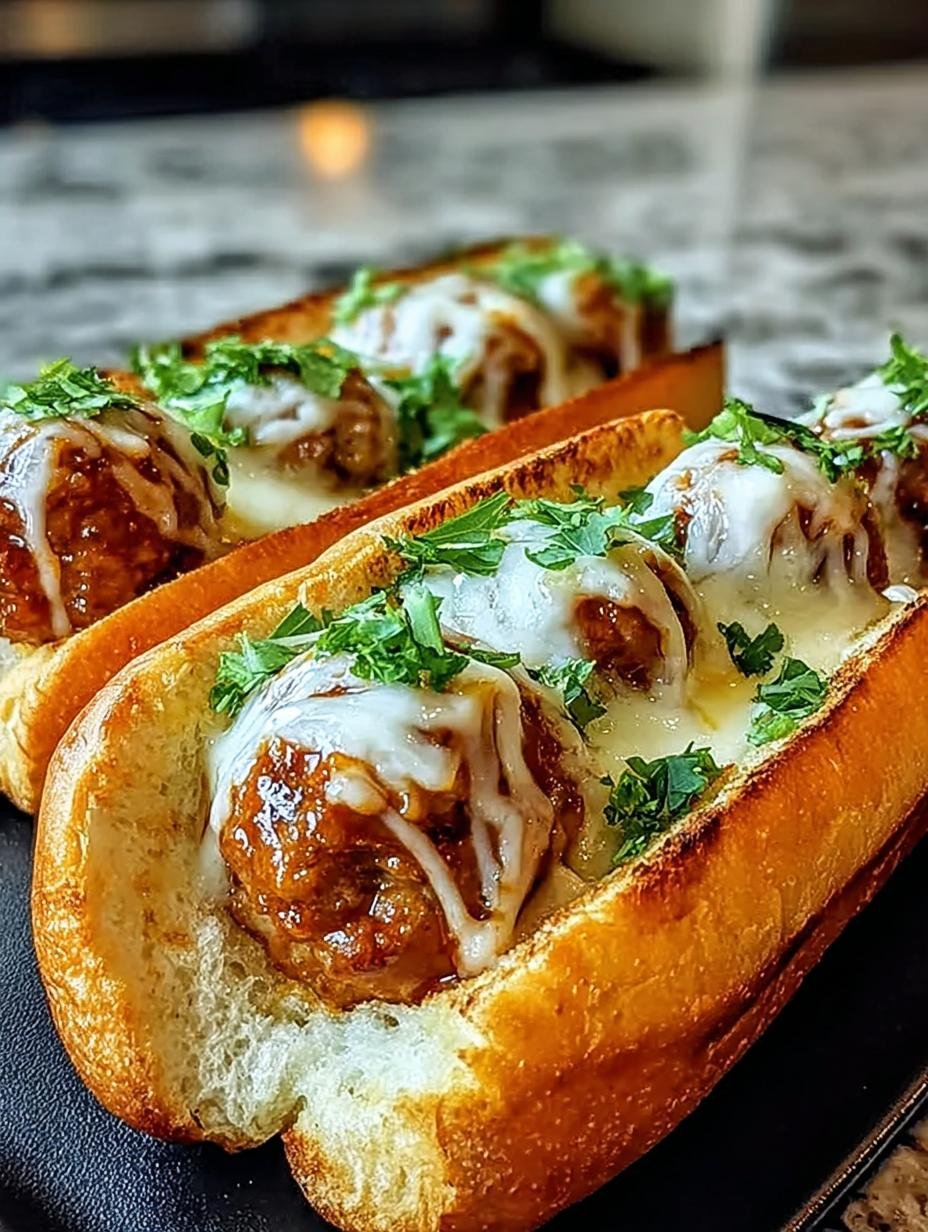 Amazing Meatball Subs: 15 Min Prep 2 Amazing Meatball Subs: 15 Min Prep - Meatball Subs - additional detail
