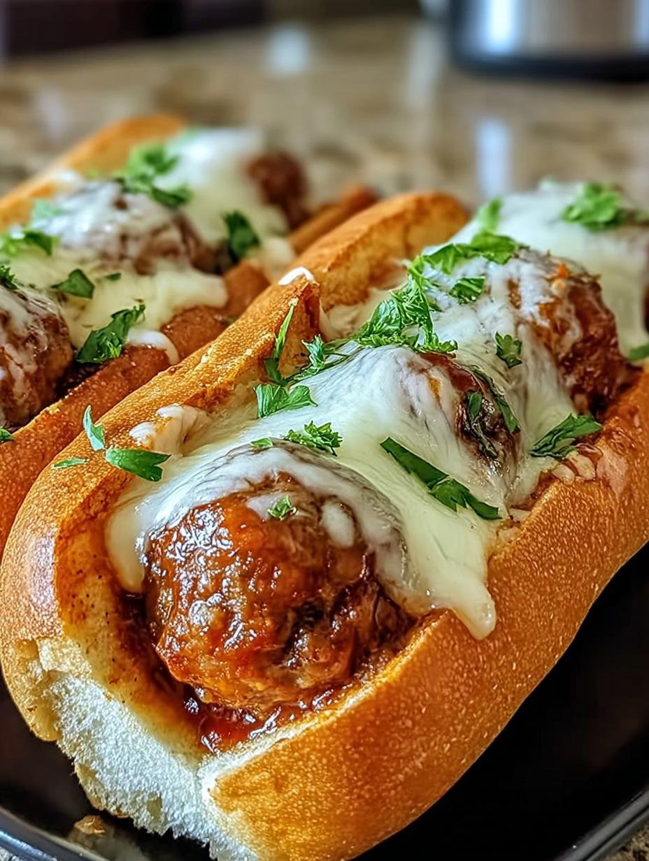 Amazing Meatball Subs: 15 Min Prep 3 Amazing Meatball Subs: 15 Min Prep - Meatball Subs - additional detail