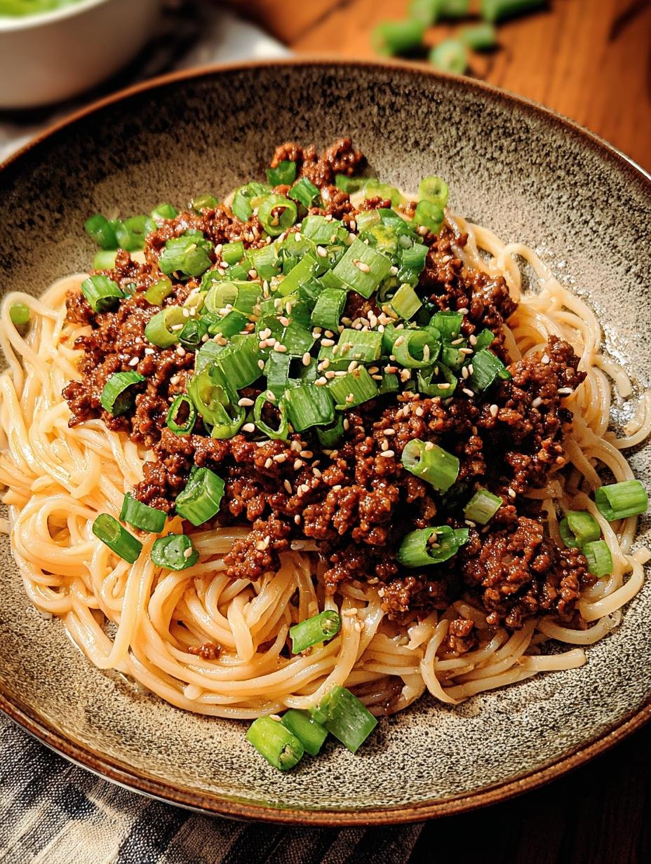 Mongolian Ground Beef Noodles: 30-Min Savory Delight 1 Mongolian Ground Beef Noodles