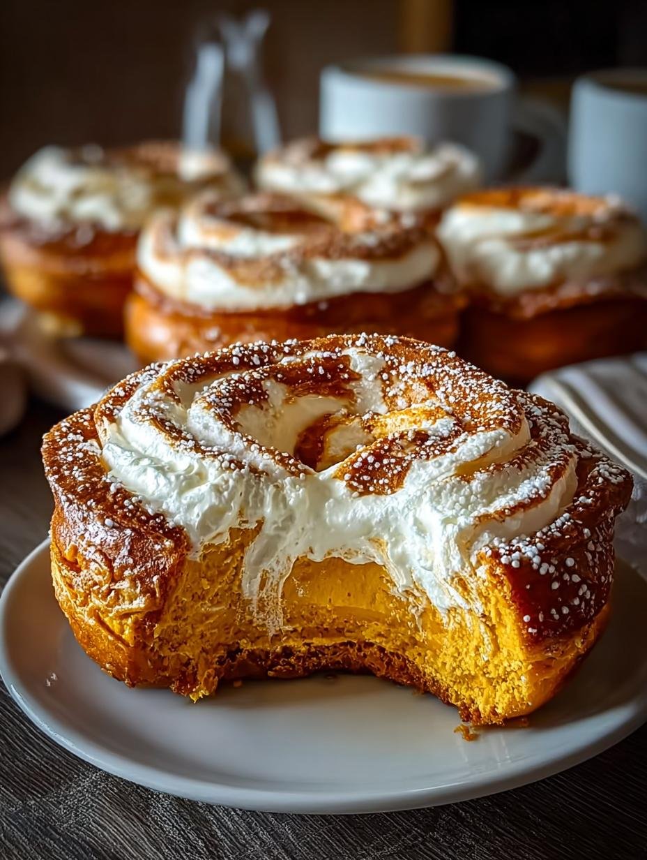 Pumpkin Cream Cheese Swirl Bagels: A Delightful Fall Treat - Pumpkin Cream Cheese Swirl - main visual representation