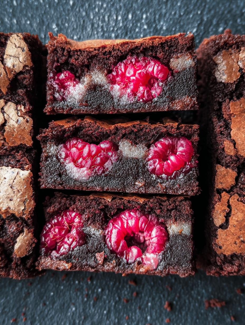 Raspberry Brownies: 1 Quick Fudgy Treat 2 Raspberry Brownies: 1 Quick Fudgy Treat - Raspberry Brownies - main visual representation