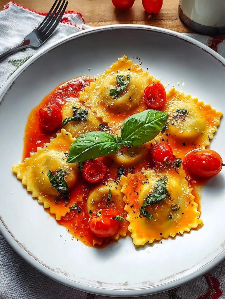Ravioli Tomato Sauce
