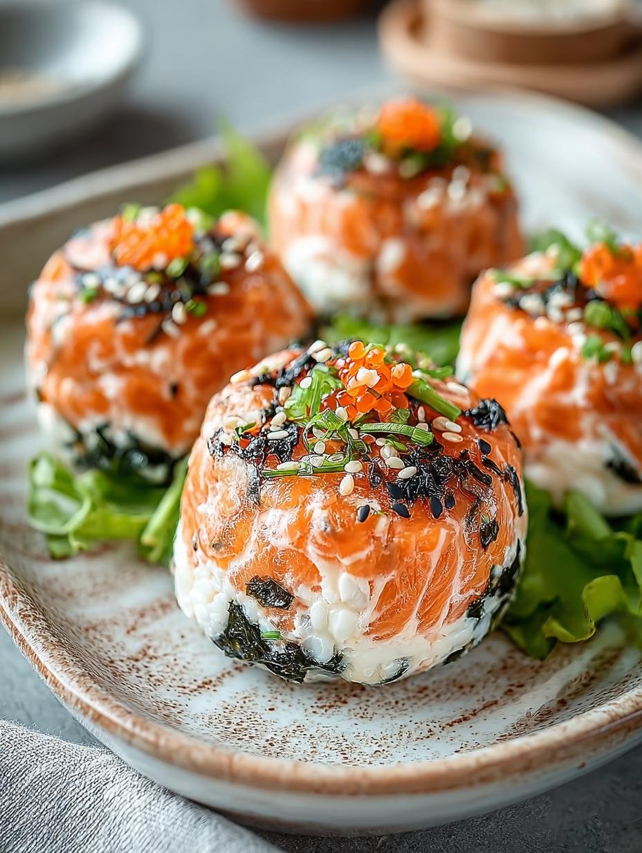 Savory Salmon Mayo Korean Rice Balls You'll Adore - Salmon Mayo Korean Rice - main visual representation