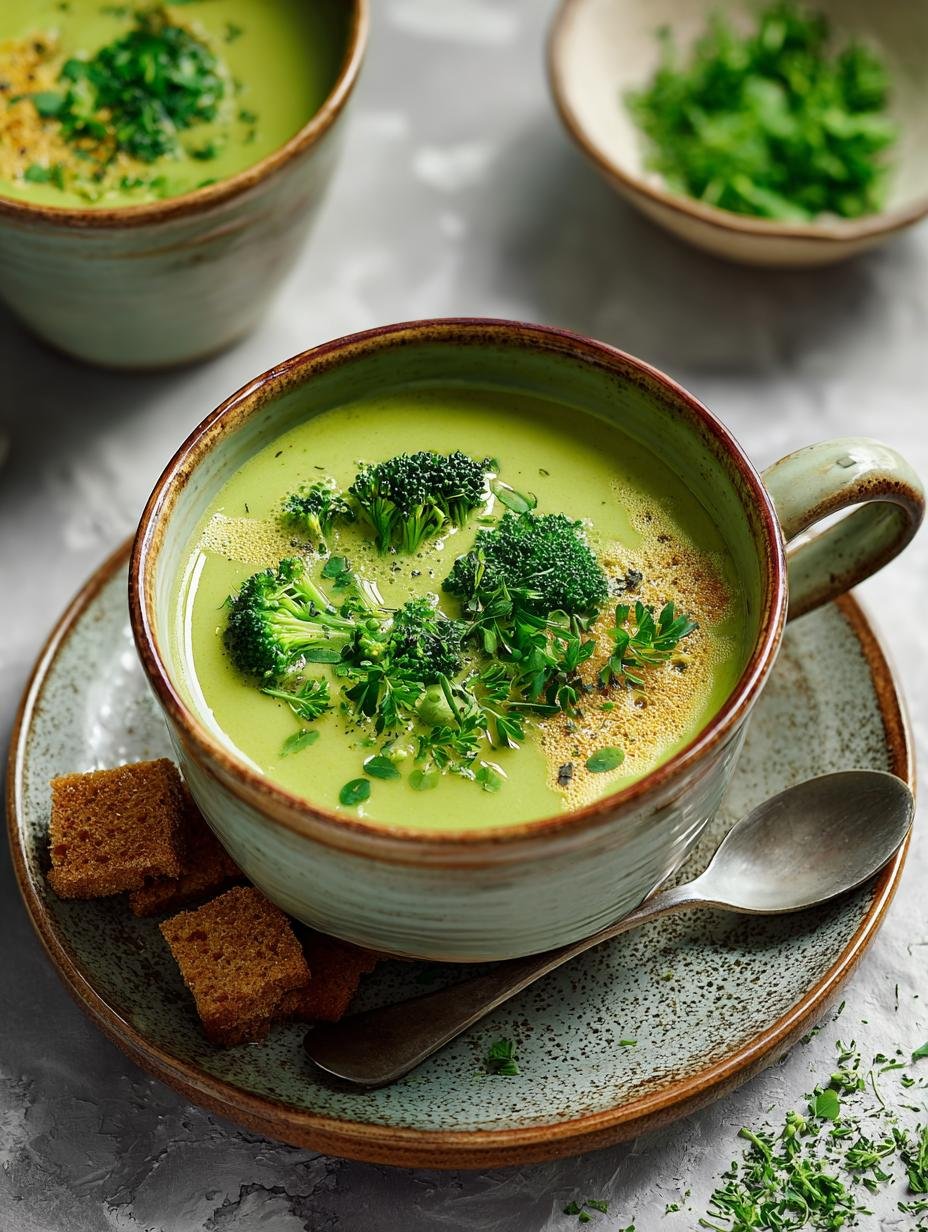 Vegan Broccoli Soup: 7 Steps to Creamy Comfort 2 Vegan Broccoli Soup: 7 Steps to Creamy Comfort - Vegan Broccoli Soup - main visual representation