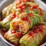 Vegetarian Stuffed Cabbage Rolls