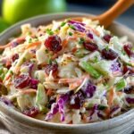 Apple Cranberry Coleslaw