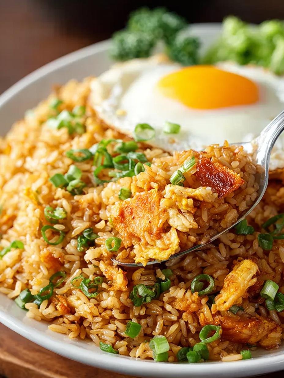 Authentic Egg Fried Rice: 10-Minute Delight 1 Authentic Egg Fried Rice