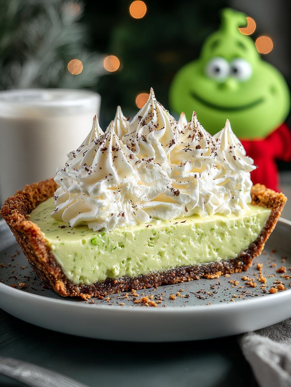 Bake Grinch Pie