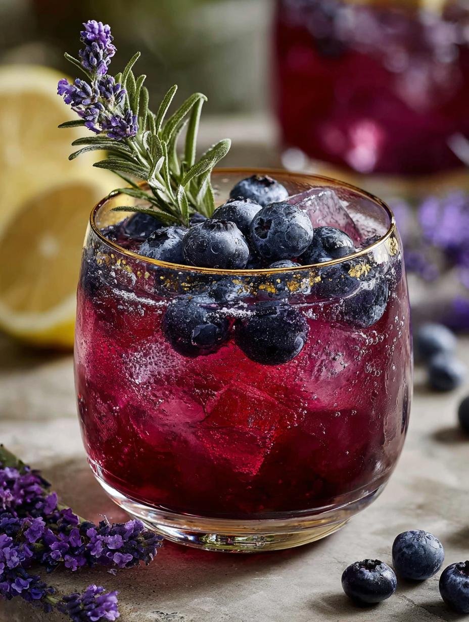Blueberry Lavender Lemonade