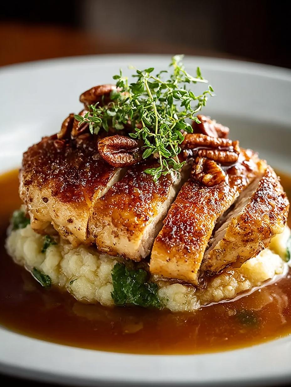 Bourbon Pecan Chicken