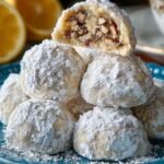 Buttery Pecan Snowball Cookies