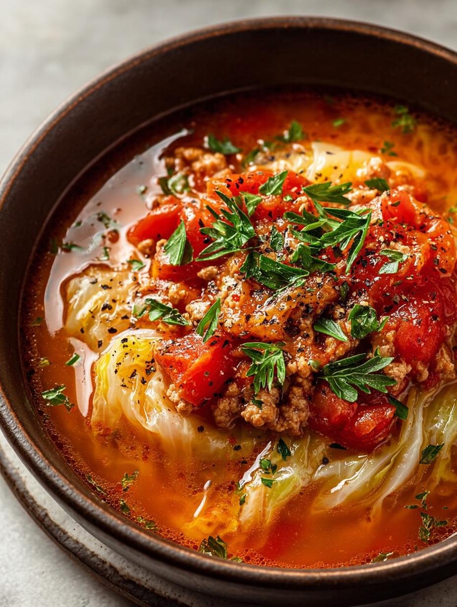Cabbage Roll Soup: 5 Hearty Variations to Savor - Cabbage Roll Soup - main visual representation