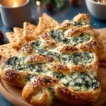 Christmas Tree Spinach Dip