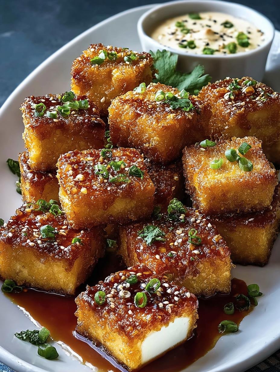 Crispy Fried Silken Tofu: 7 Steps to Perfect Crunch - Crispy Fried Silken Tofu - additional detail