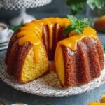 Eggless Mango Bundt Cake