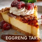 Eggnog Creme Tart with