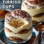 Eggnog Tiramisu Cups