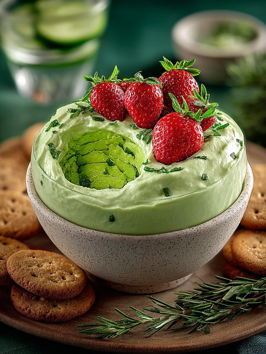 Grinch Dip: The Best Festive Finger Food for Your Christmas Party 2 Grinch Dip: The Best Festive Finger Food for Your Christmas Party - Grinch Dip - main visual representation