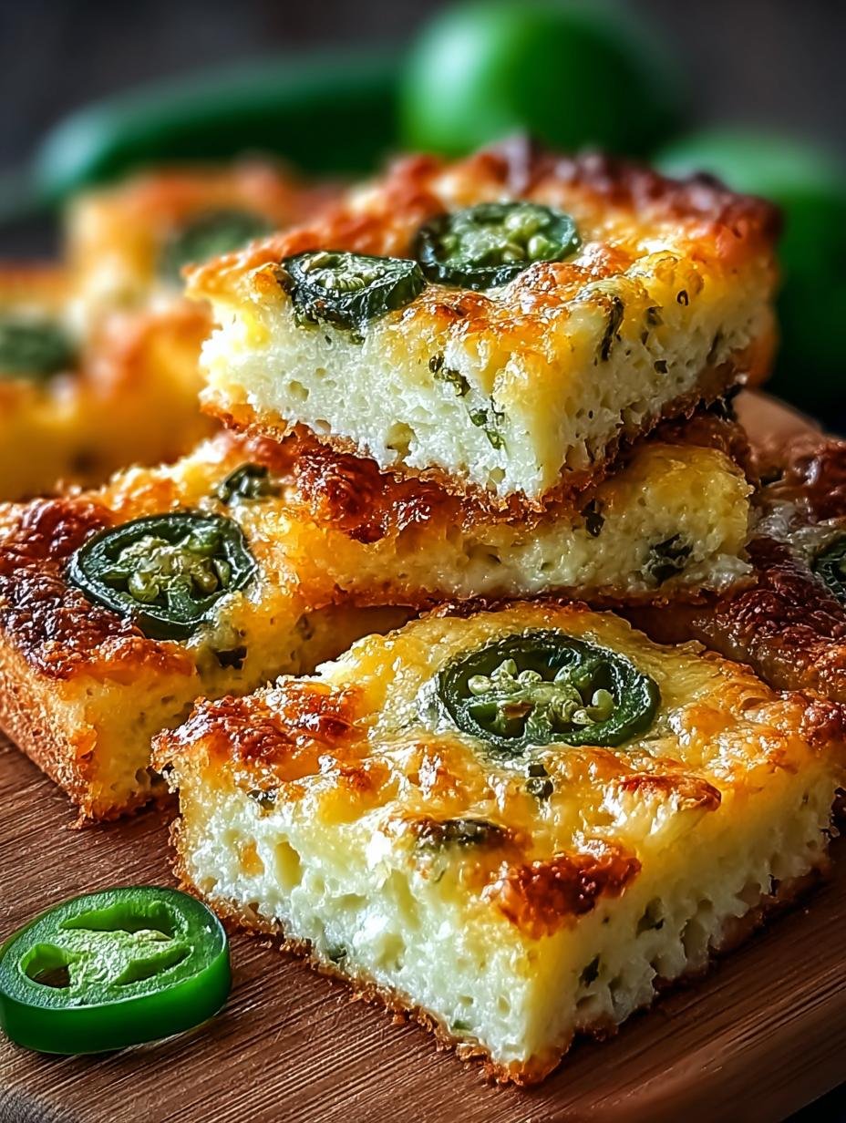 Jalapeno Cheese Squares