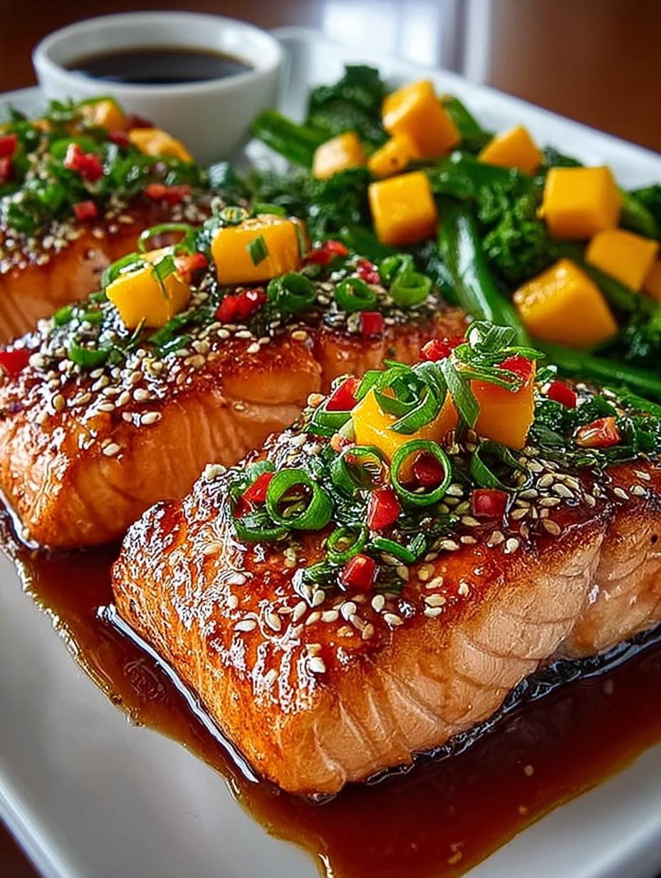Mango Teriyaki Salmon: 7 Reasons You'll Love This Recipe 3 Mango Teriyaki Salmon: 7 Reasons You'll Love This Recipe - Mango Teriyaki Salmon - additional detail