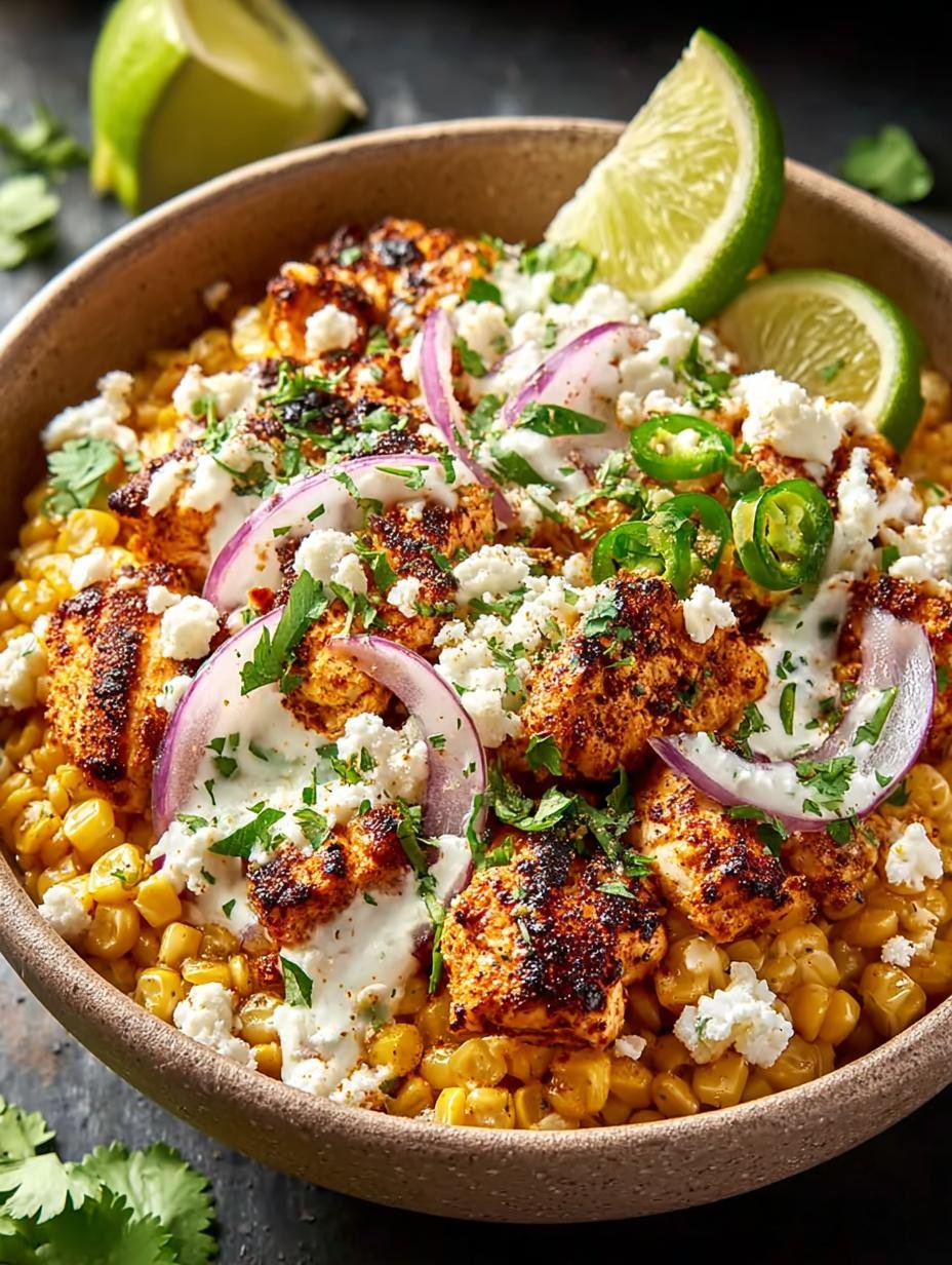 Mexican Street Corn Chicken Bowl: 10 Flavorful Steps - Mexican Street Corn Chicken - additional detail