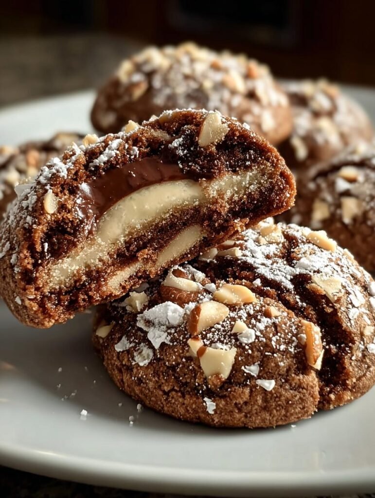 Nutty Chocolate Ball Cookies