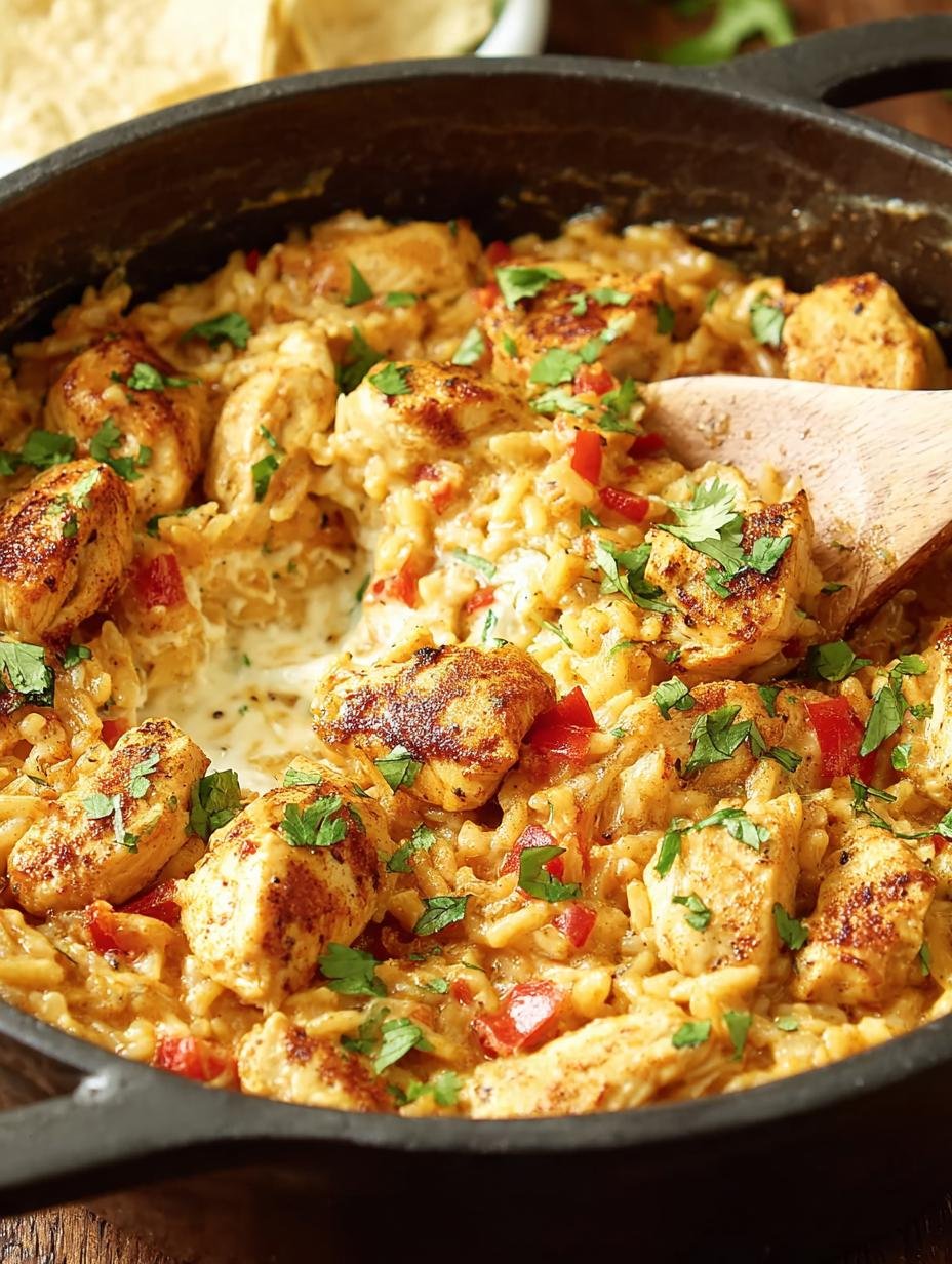 One Pot Queso Chicken: 30-Minute Cheesy Delight 3 One Pot Queso Chicken: 30-Minute Cheesy Delight - One Pot Queso Chicken - additional detail