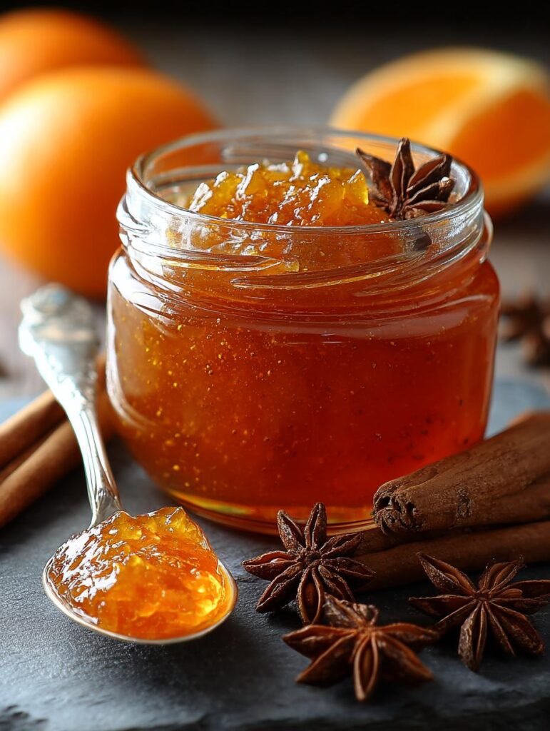 Orange Jam with Warm