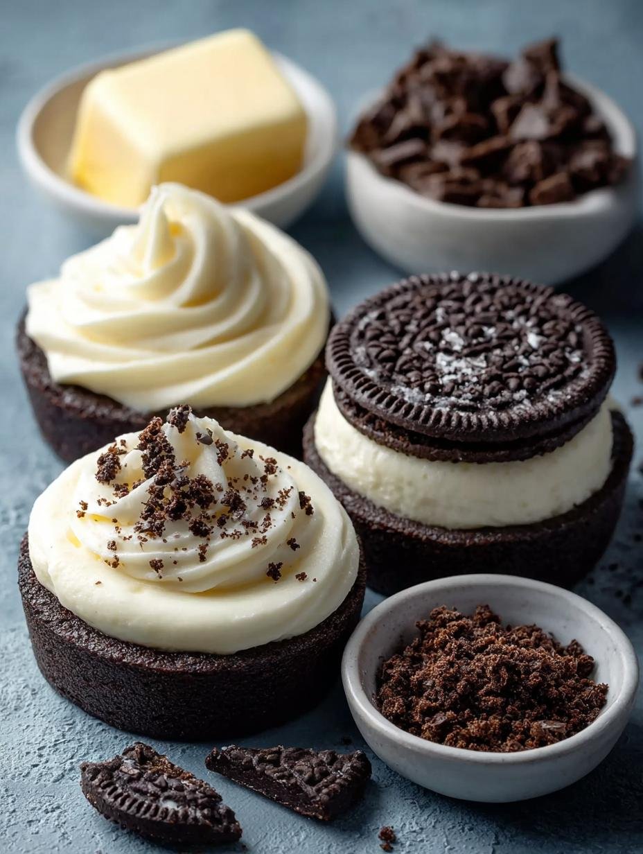 Oreo Cheesecake Cookie Cups: 12 Irresistible Bites 3 Oreo Cheesecake Cookie Cups: 12 Irresistible Bites - Oreo Cheesecake Cookie Cups - additional detail