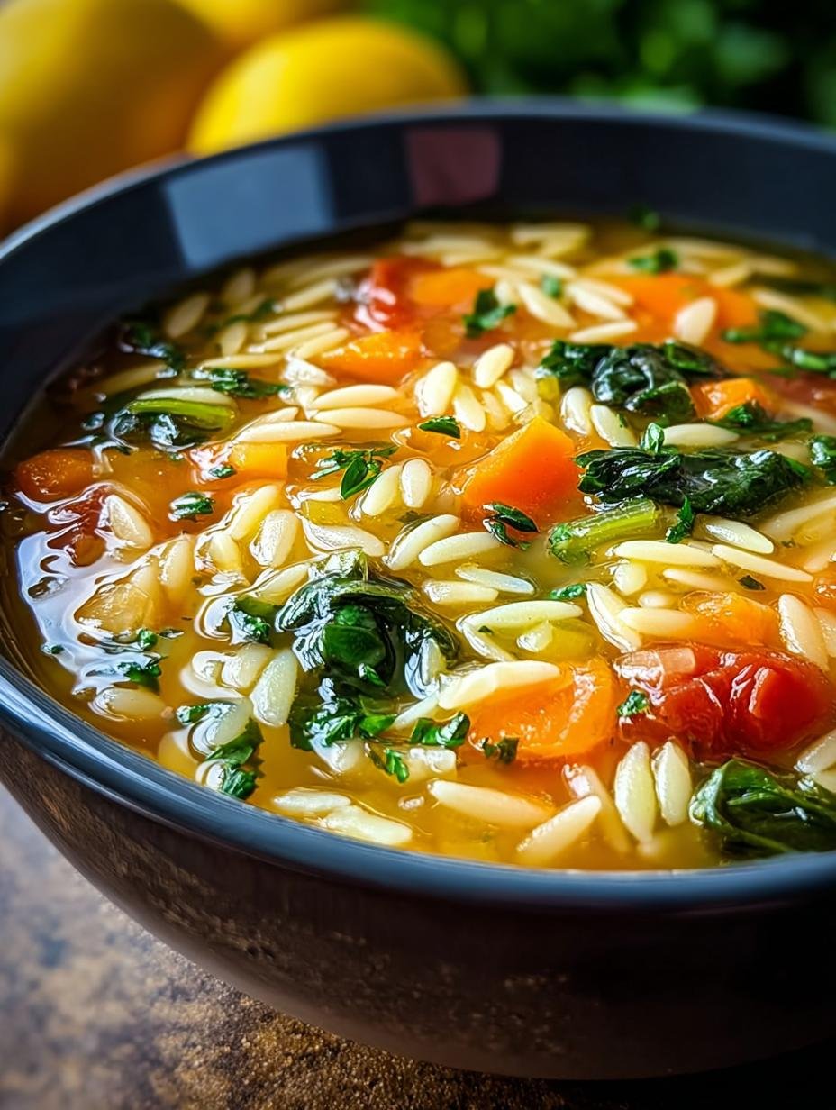 Orzo Vegetable Soup