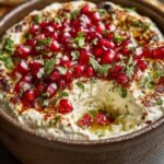 Pomegranate Feta Cheese Dip