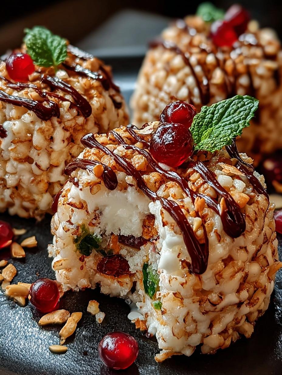 Delicious Rice Krispie Christmas Puds for Guilt-Free Treats - Rice Krispie Christmas Puds - main visual representation