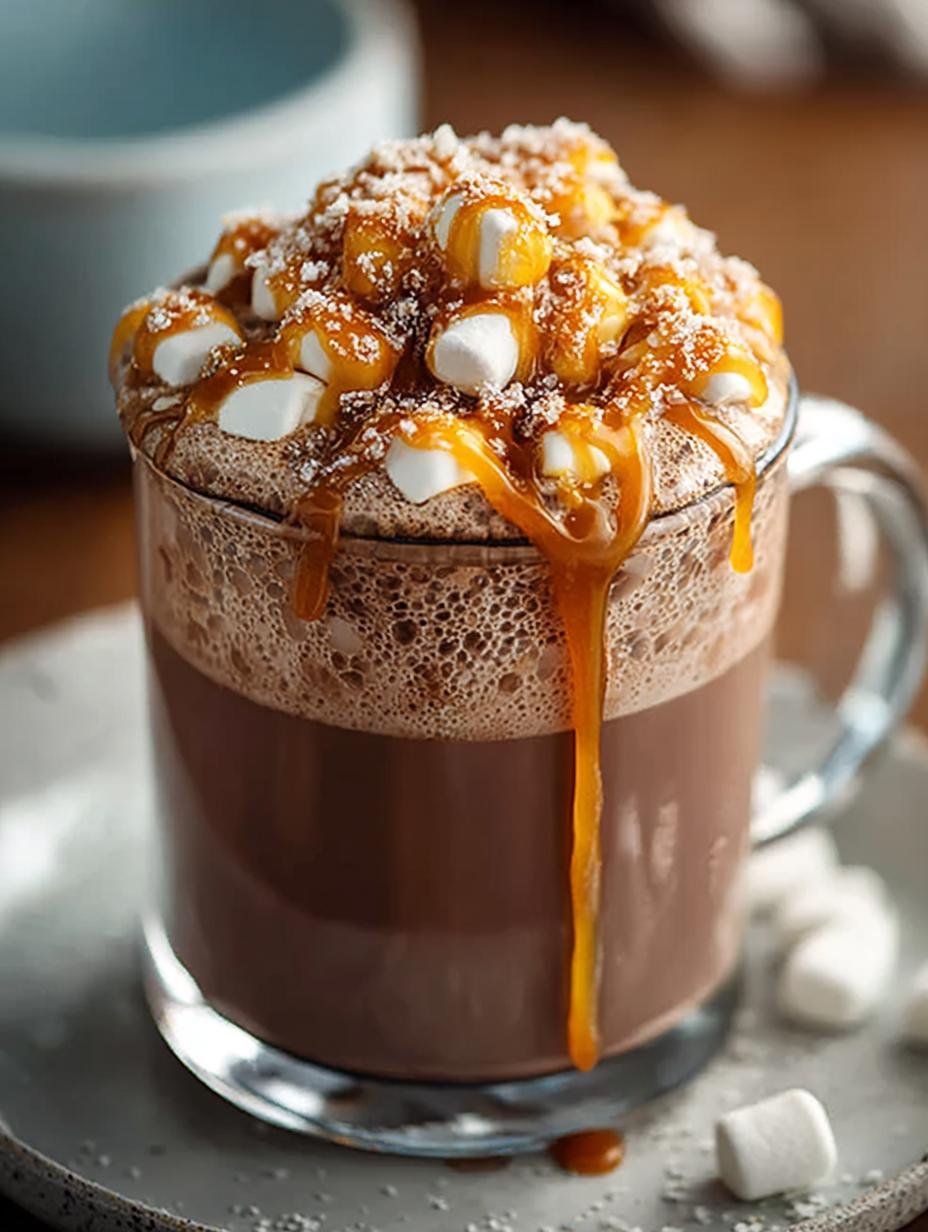 Salted Caramel Hot Chocolate