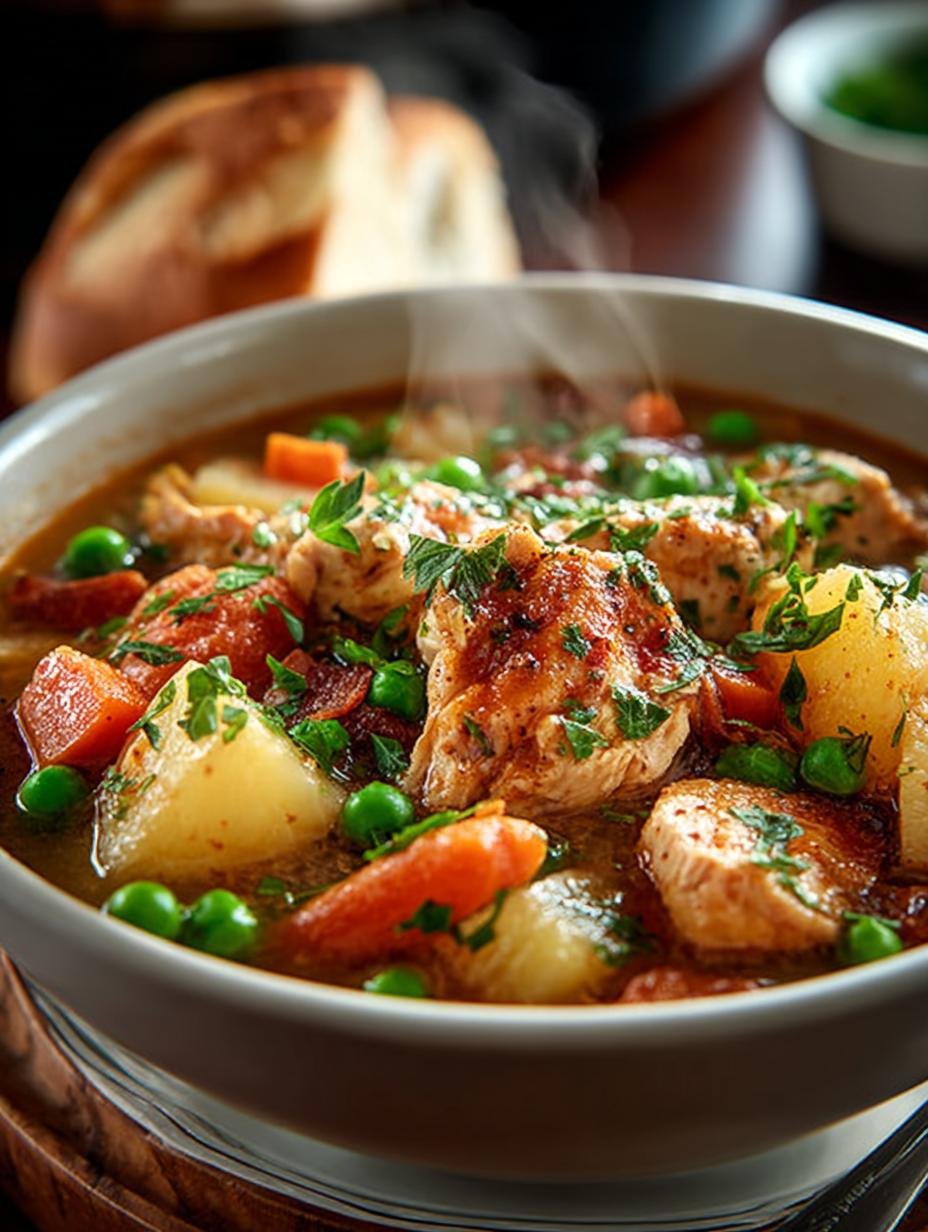 Slow Cooker Chicken Stew: 5 Simple Steps to Comfort - Slow Cooker Chicken Stew - main visual representation