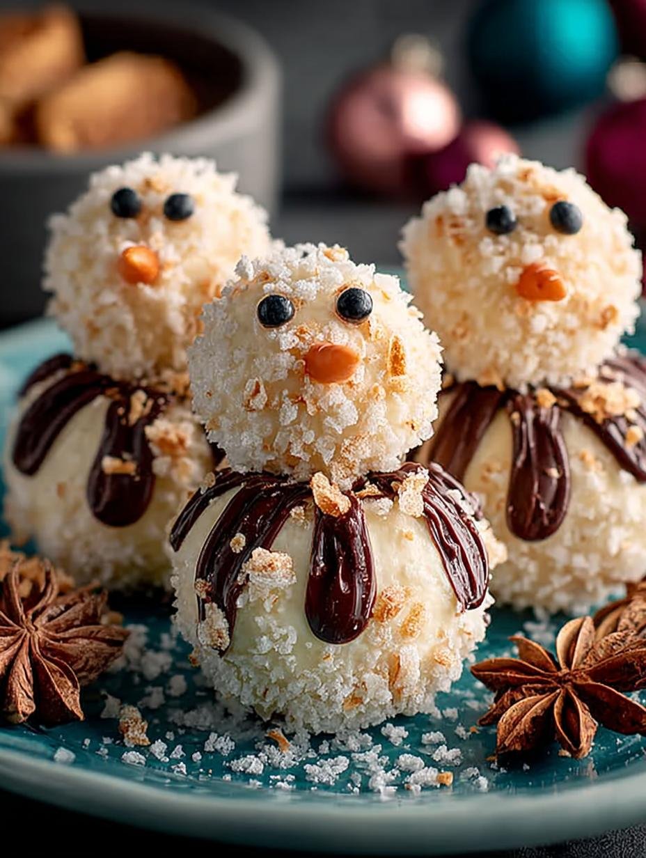 Snowman Truffles