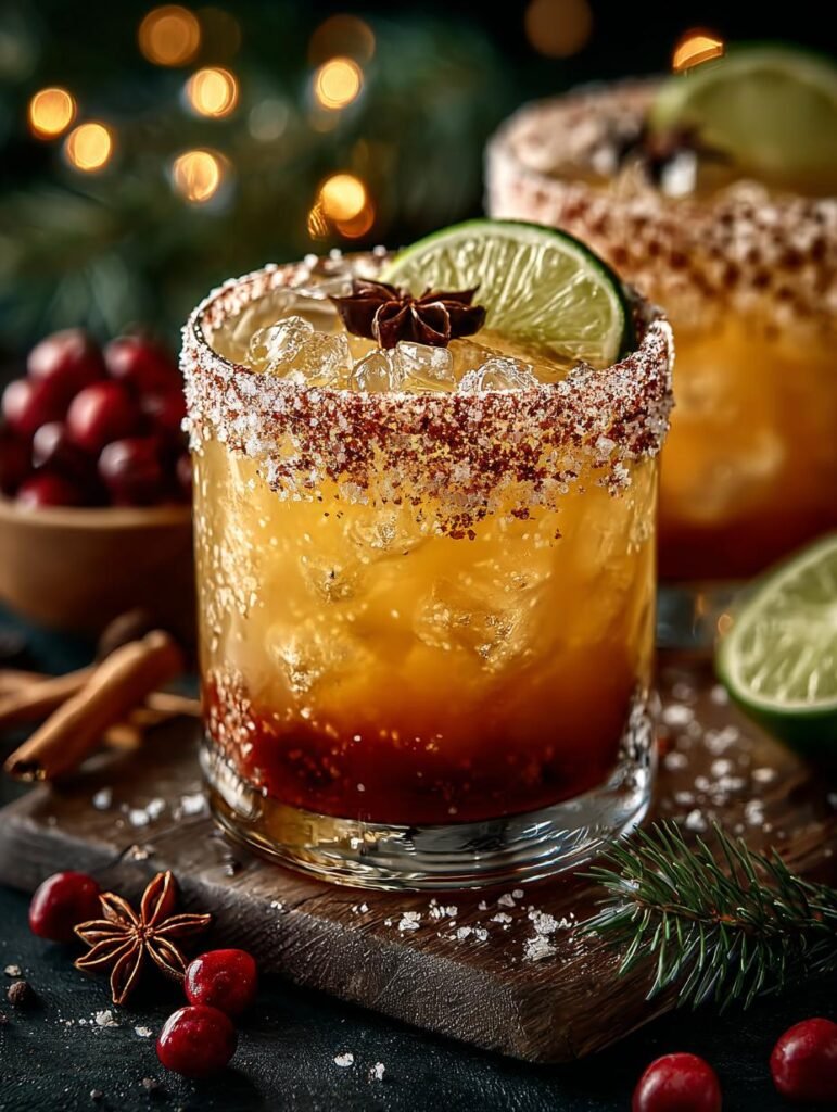 Spiced Christmas Margarita