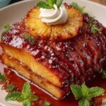 Sticky Pineapple Brown Sugar