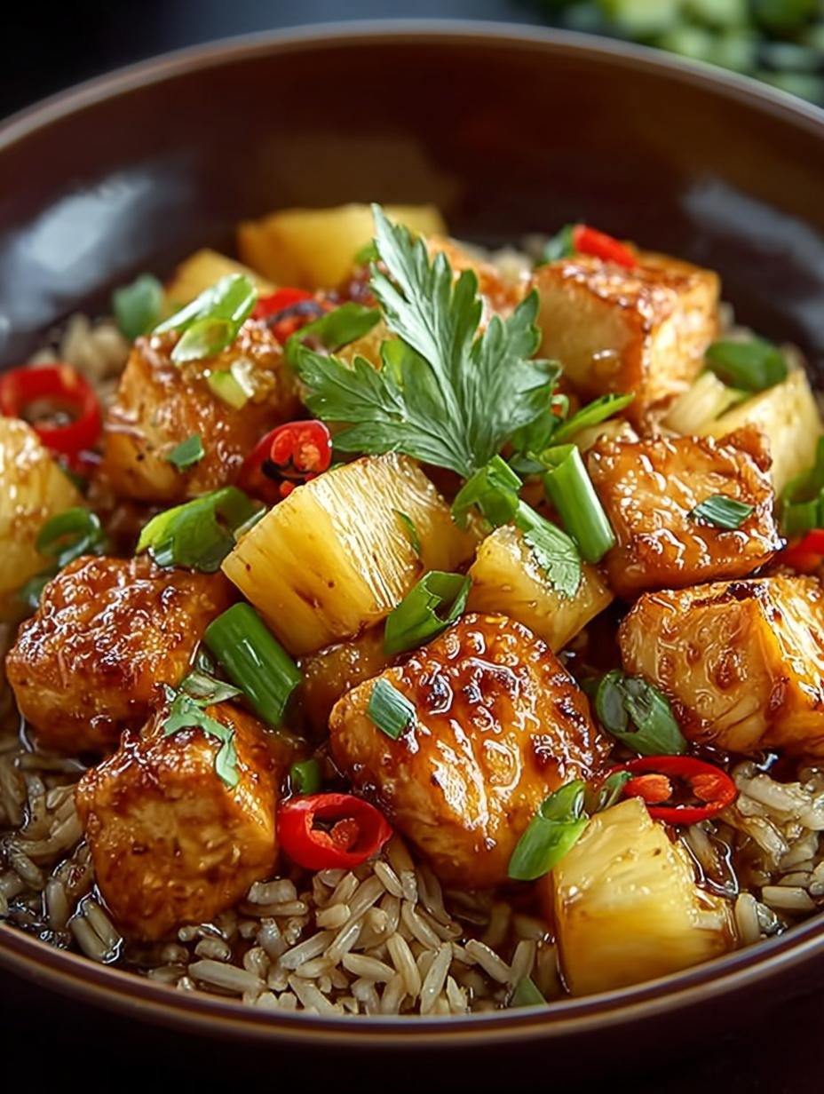 Sweet Sour Pineapple Chicken: 30-Minute Tropical Delight - Sweet Sour Pineapple Chicken - main visual representation