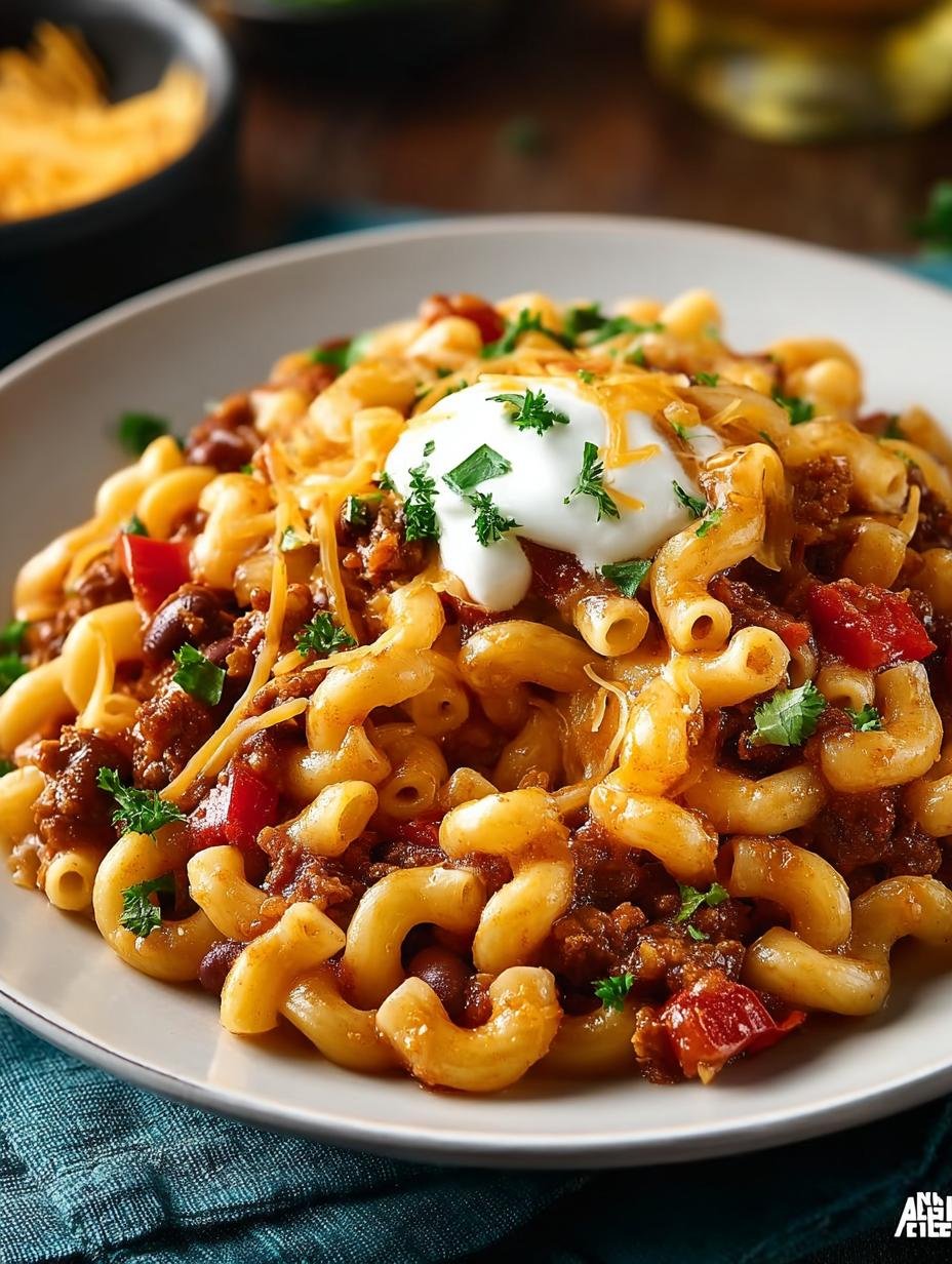Savory Vegetarian Chili Mac for Cozy Nights - Vegetarian Chili Mac - additional detail